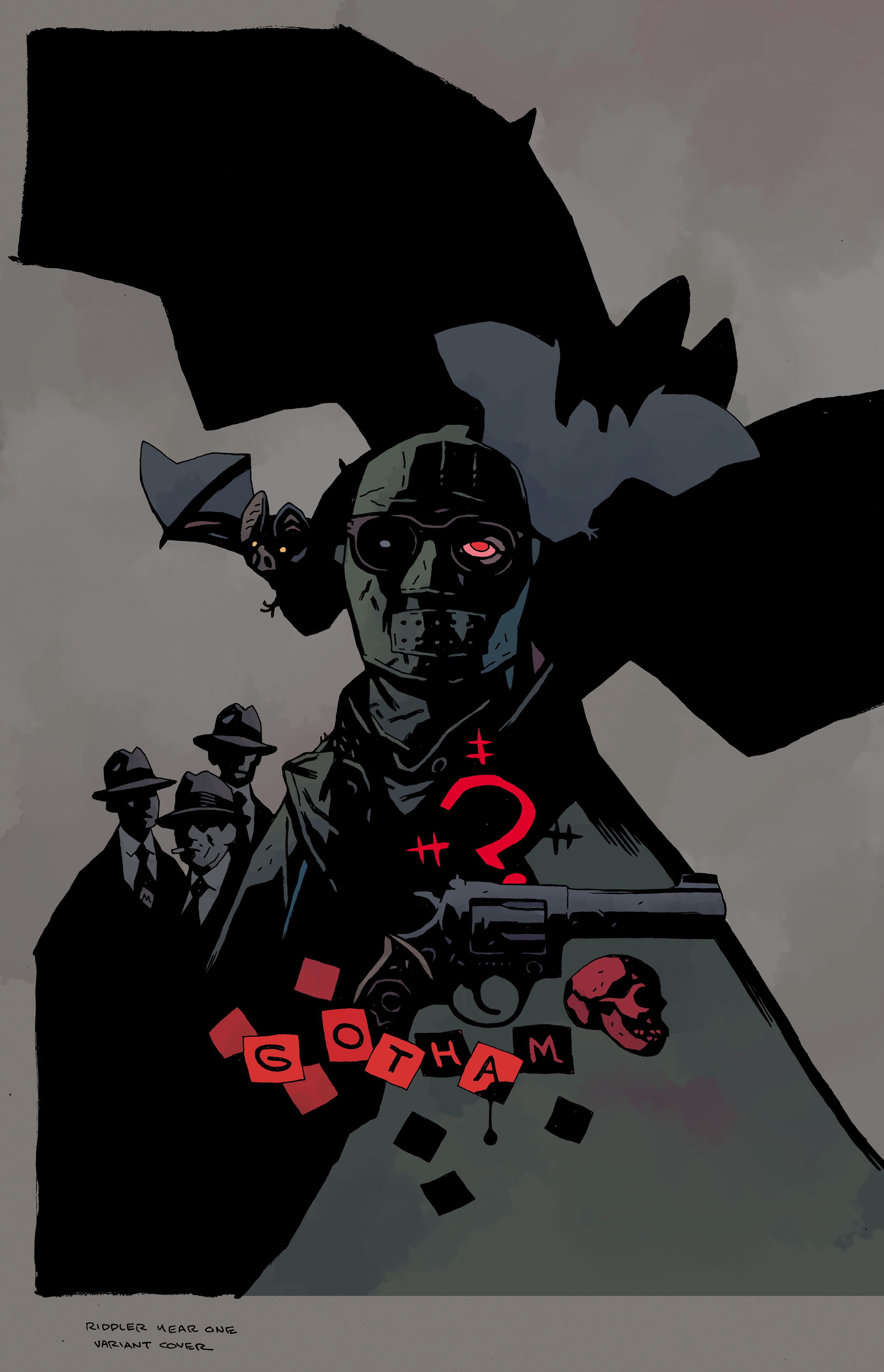 The Riddler Year One 4 Open to Order Variant (Mignola)
