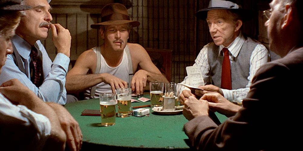 Uma cena de The Sting (1973)