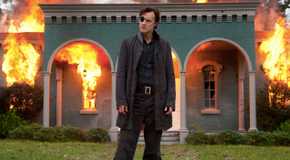 The Governor burns down Woodbury on The Walking Dead