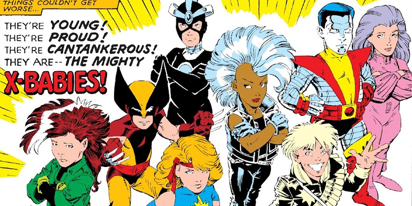 The X-Men became the X-Babies