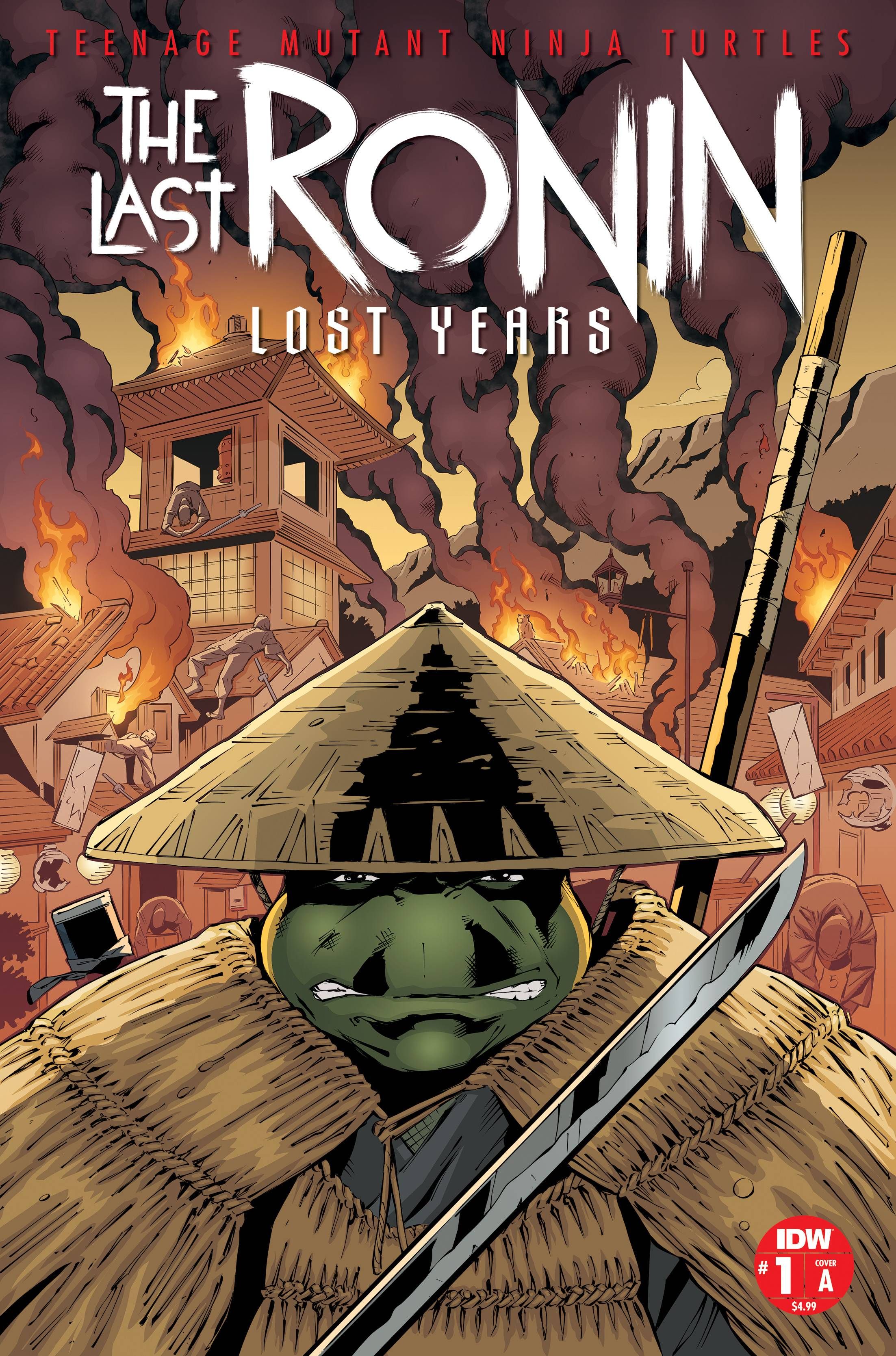 TMNT The Last Ronin - The Lost Years #1 Cover