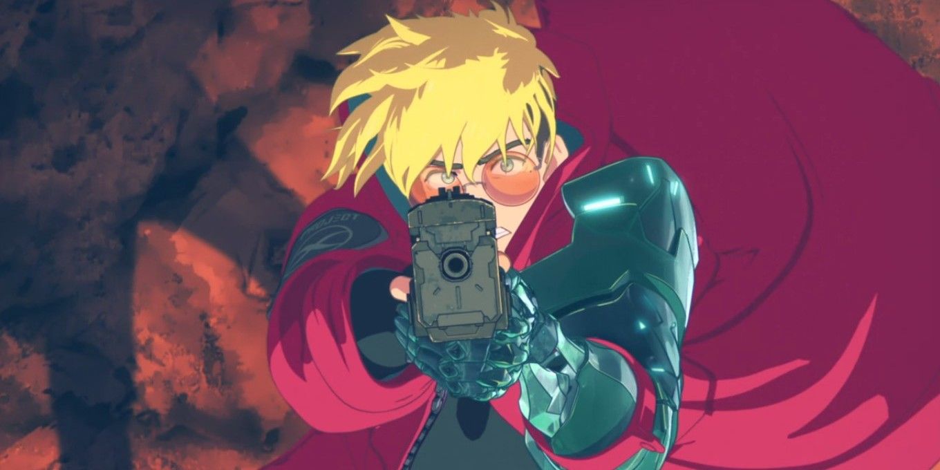 Vash the Stampede, anime guy, manga guy, from Trigun anime, sing by Jonny  Yong Bosch eng voice actor!