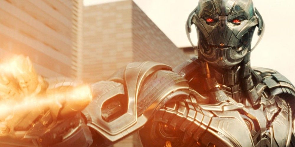 Ultron fires an energy blast in Avengers: Age of Ultron