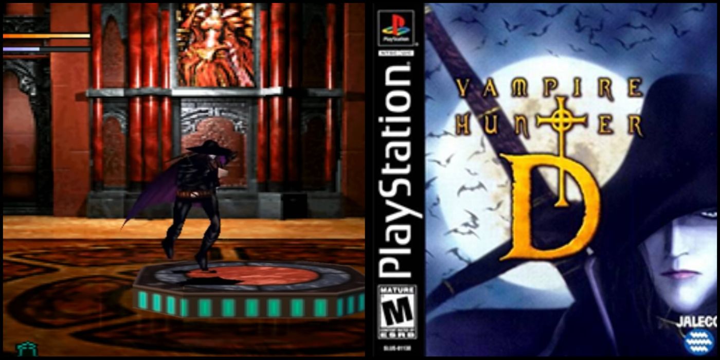 Vampire Hunter D game on PlayStation