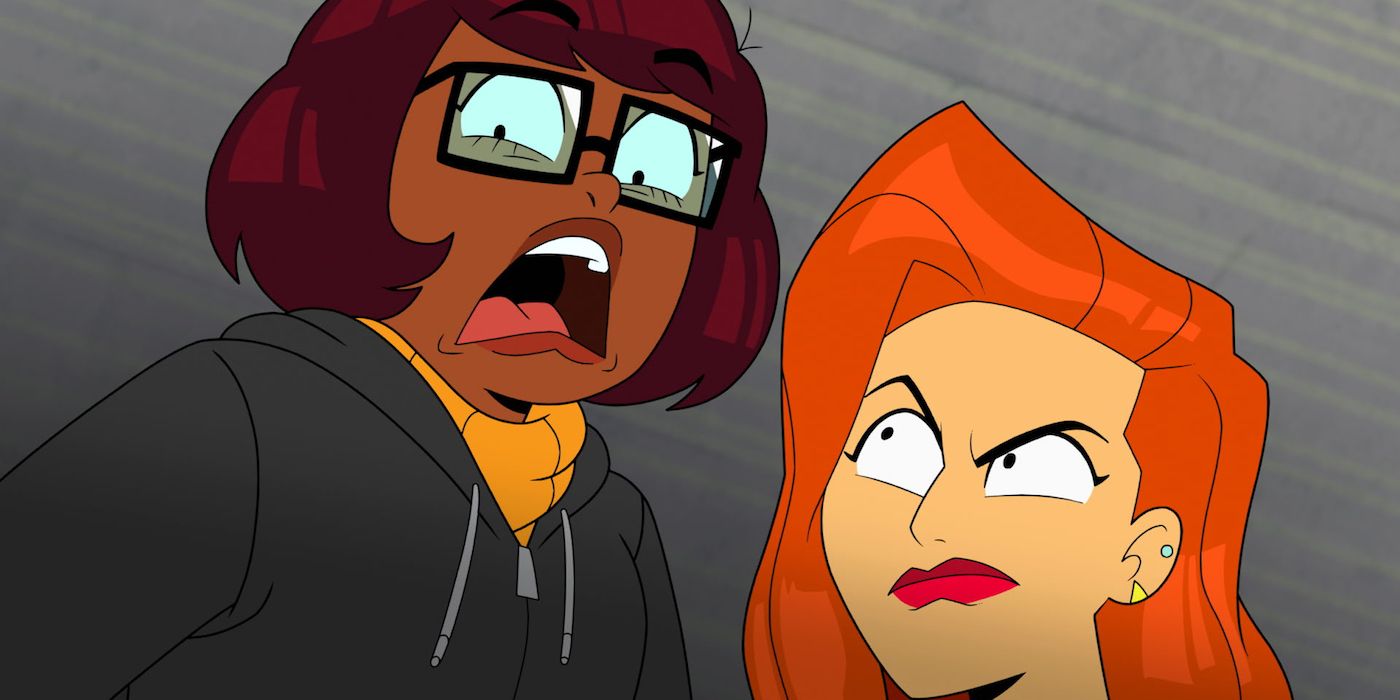 Velma and Daphne get scared on Velma