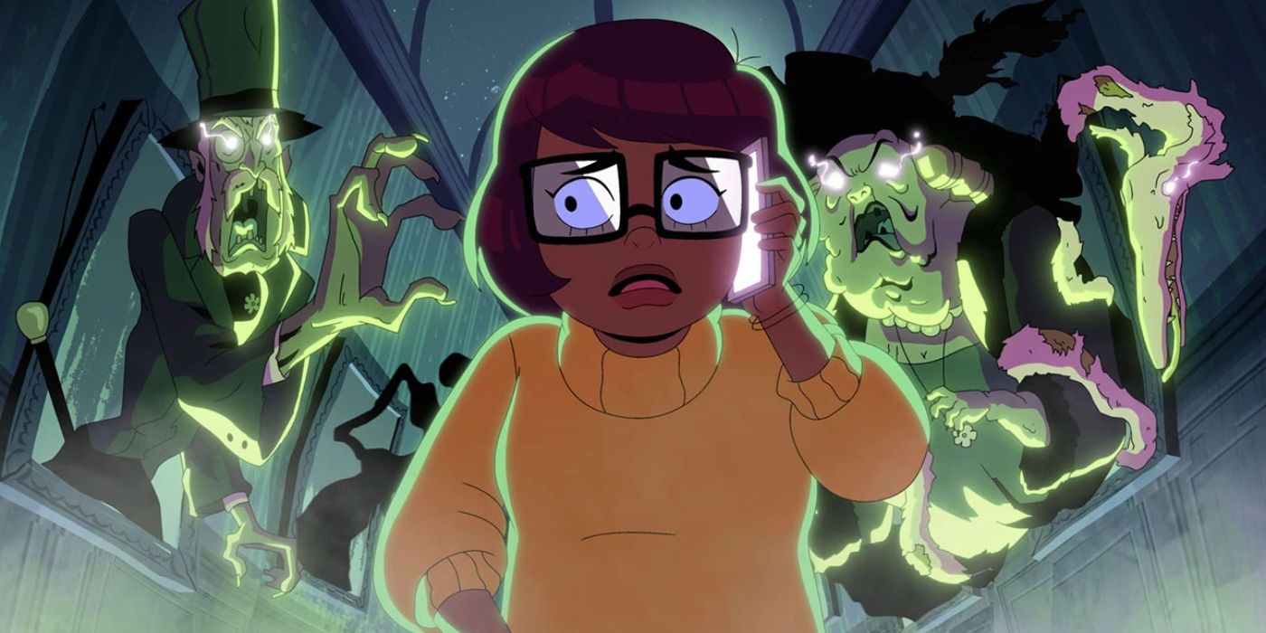 Velma Dinkley is haunted by ghosts in Velma