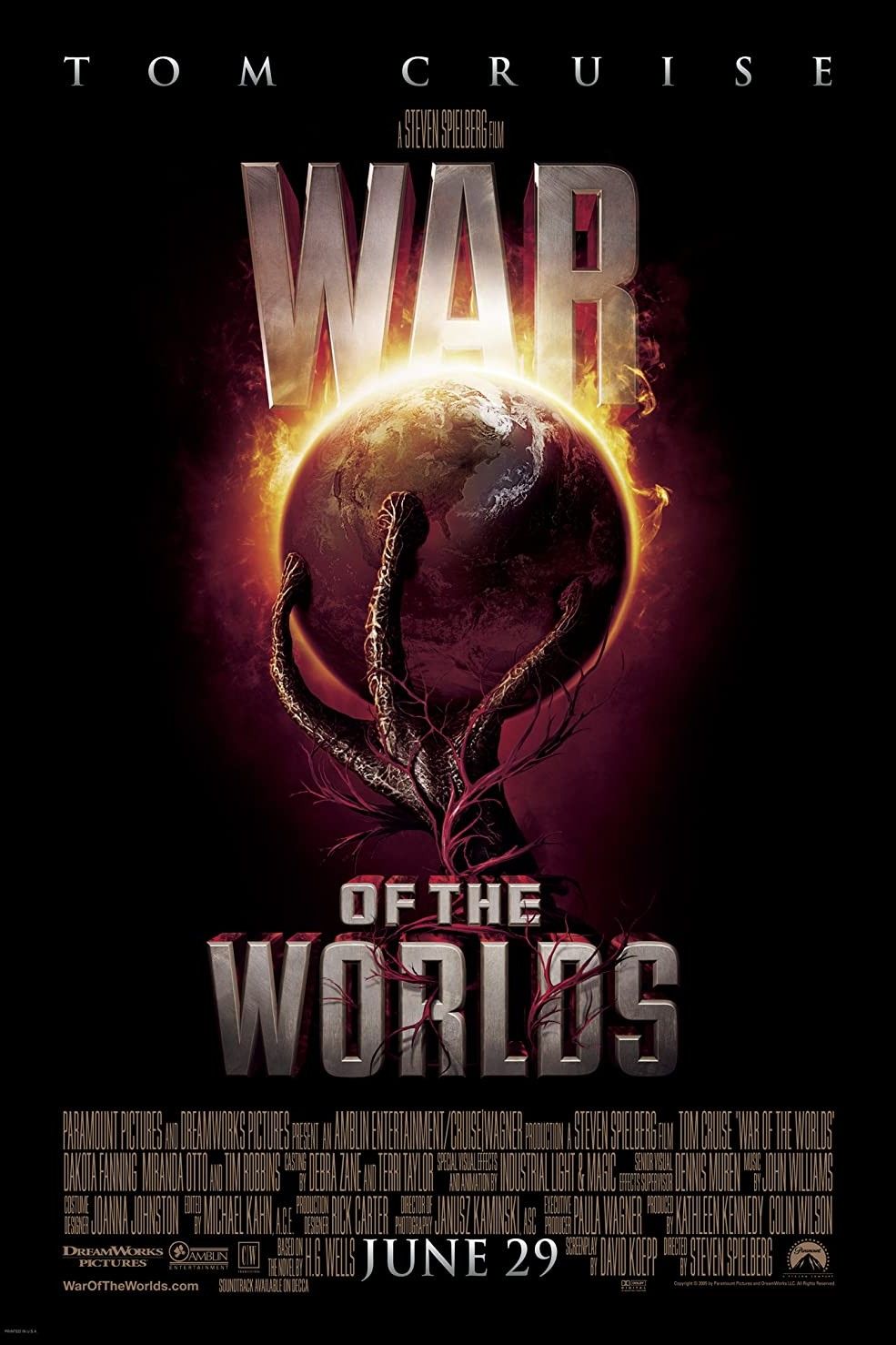 War of the Worlds 2005 Poster