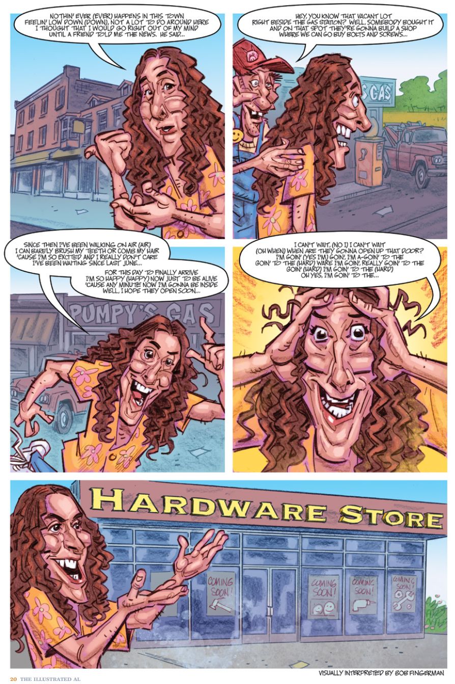 Weird Al Yankovic & Josh Bernstein Dish On Z2's The Illustrated Al