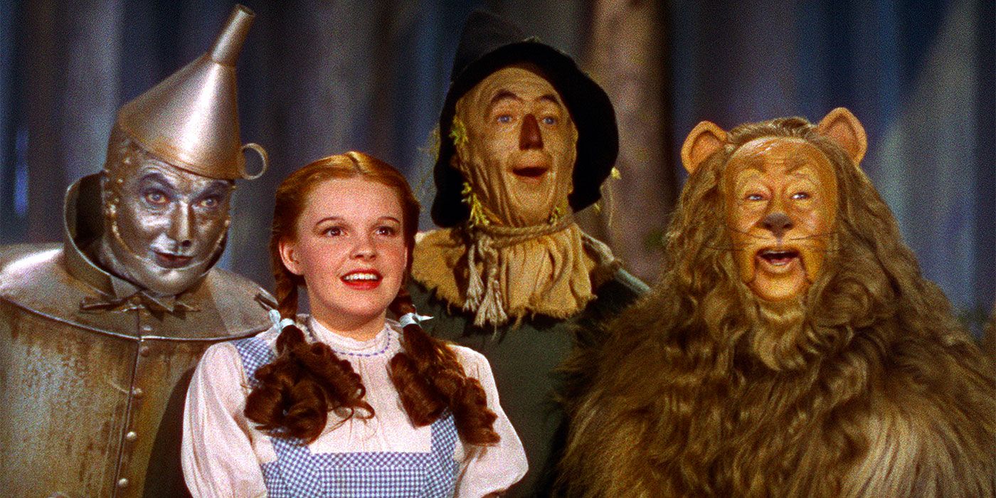 Tin Man, Dorothy, Scarecrow and the Cowardly Lion, from The Wizard of Oz