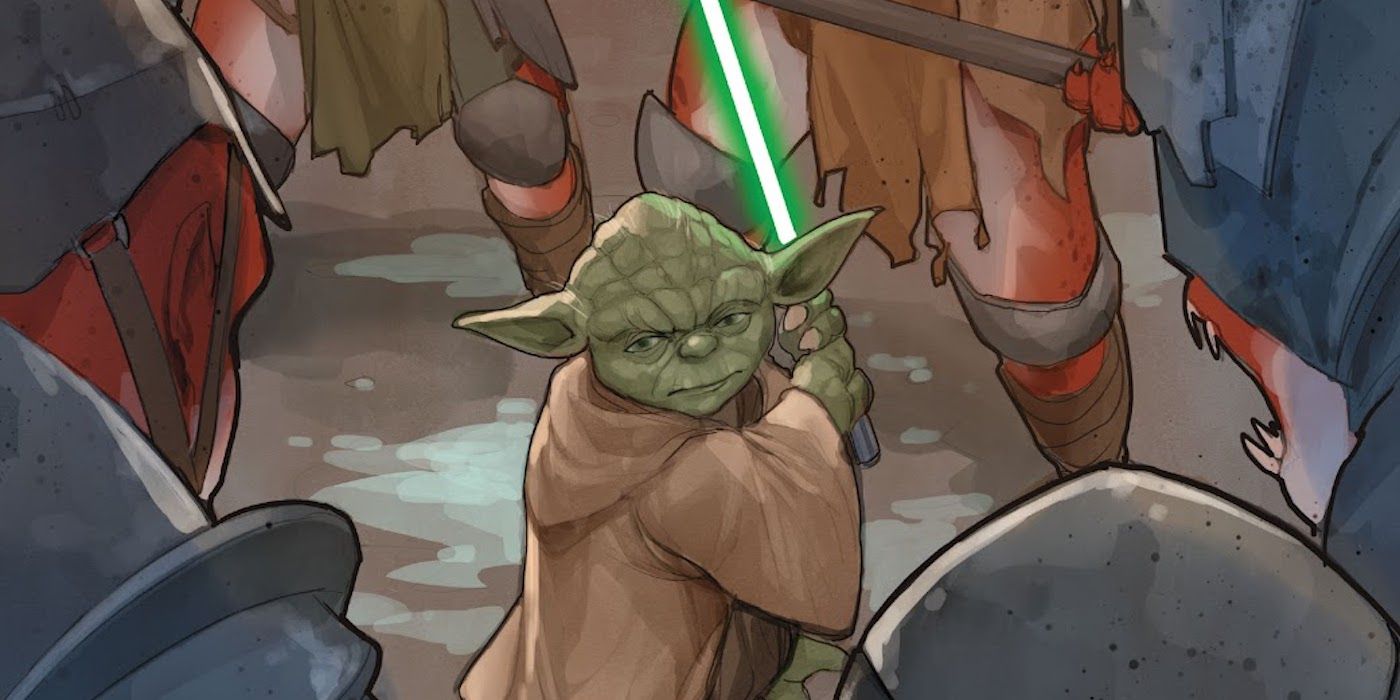 Yoda heals Bree the way he should have done Dooku