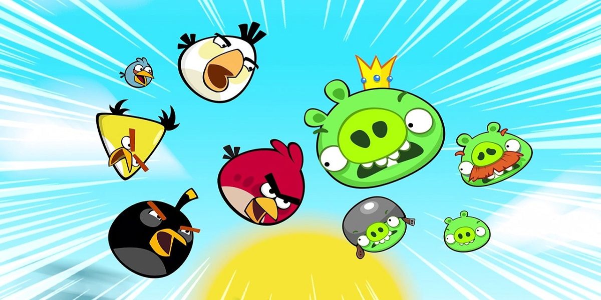 Angry Birds Clássico aves vs porcos