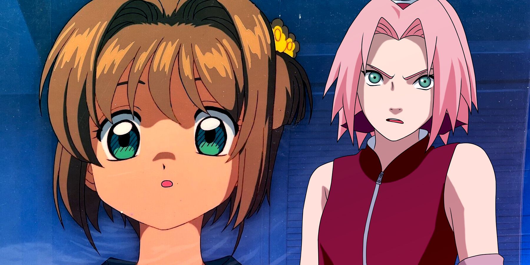 Sakura from Naruto and Cardcaptor anime