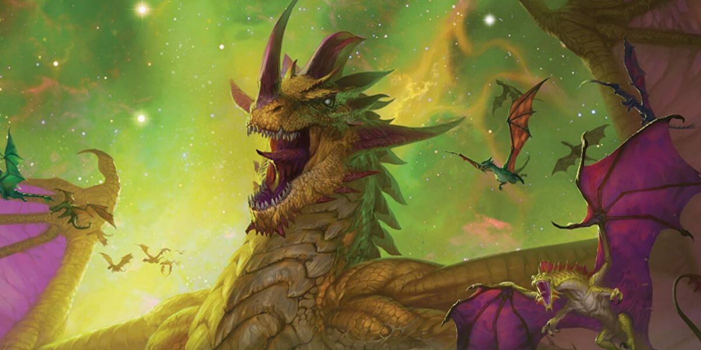 Art of the Ur-Dragon from Magic's Commander Masters