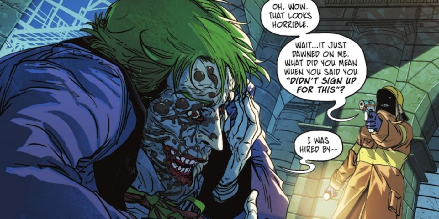 Batman Joker Man Who Stopped Laughing Clayface 4