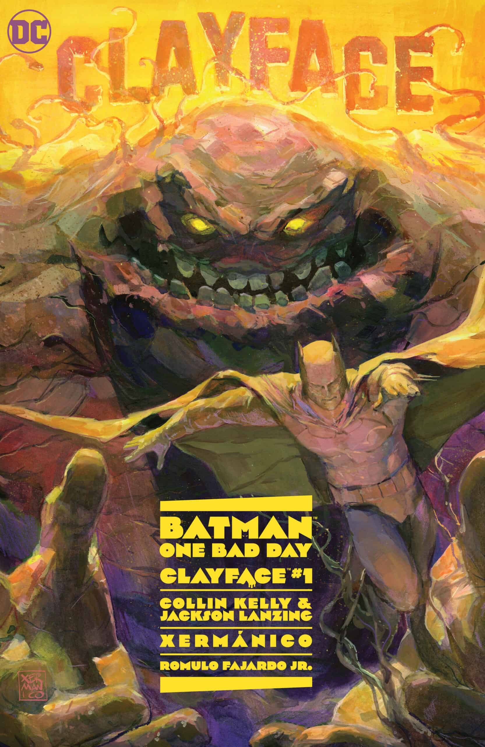 Batman One Bad Day - Clayface #1 Cover