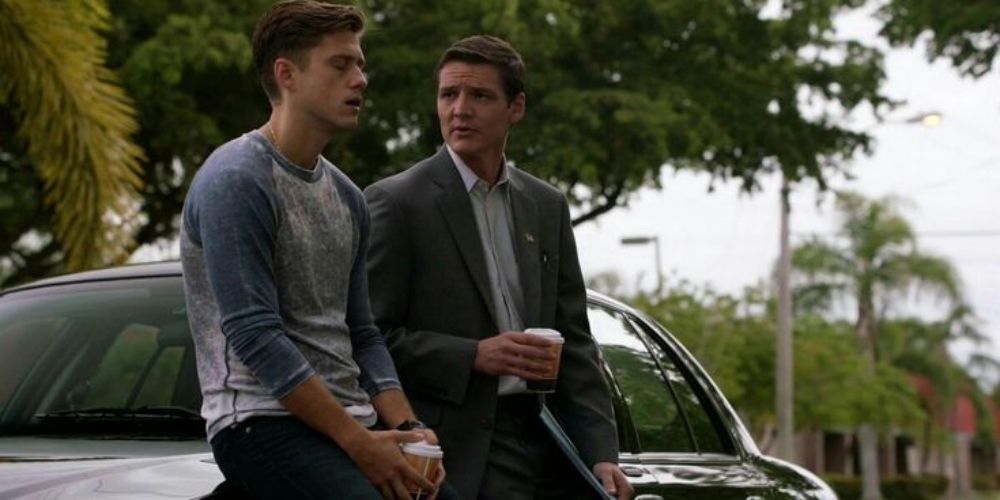 Pedro Pascal and Aaron Tveit in Graceland.