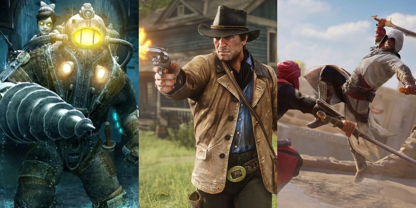 BioShock, RDR2, and Assassin's Creed