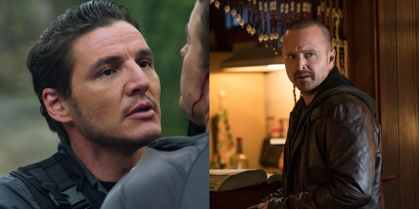 Split image showing Burn Notice: The Fall of Same Axe and El Camino: A Breaking Bad Story 