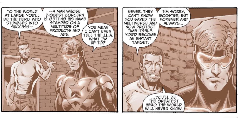 10 Ways Booster Gold Proved Himself A True Hero In DC Comics