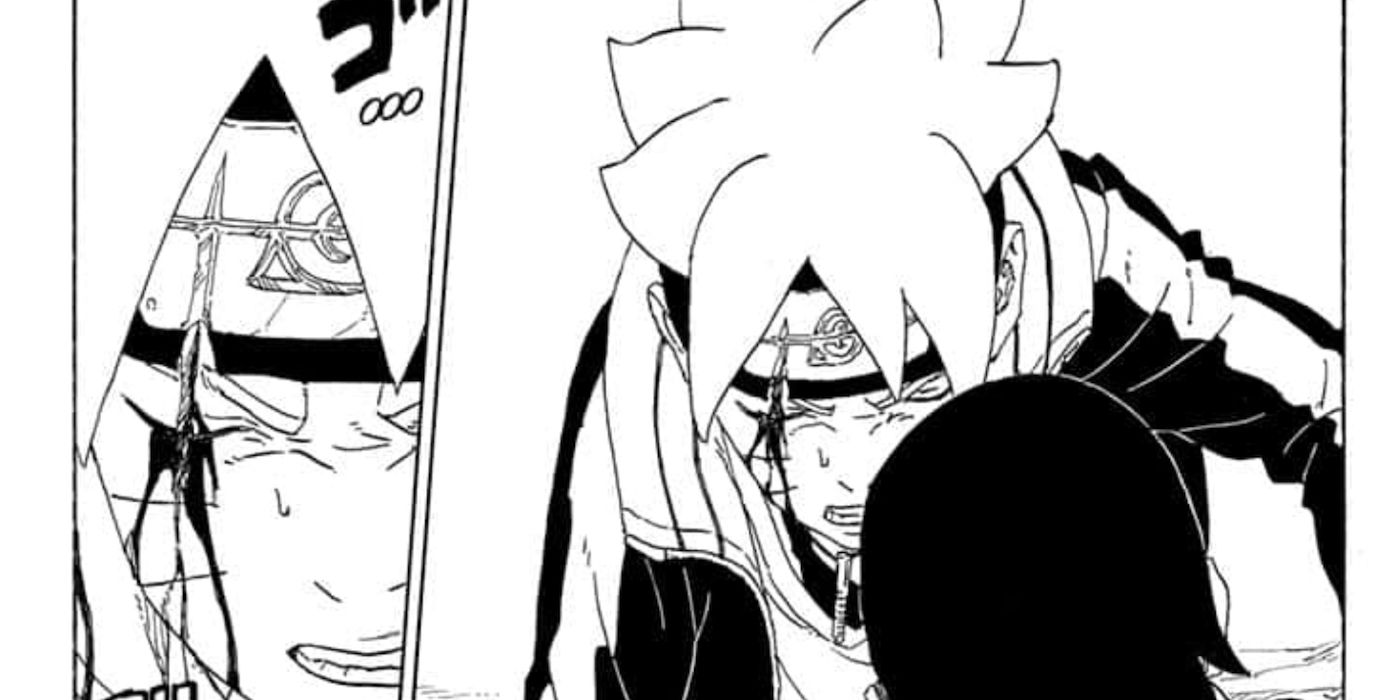 Kawaki arrancou o olho de Boruto enquanto lutava contra Sarada