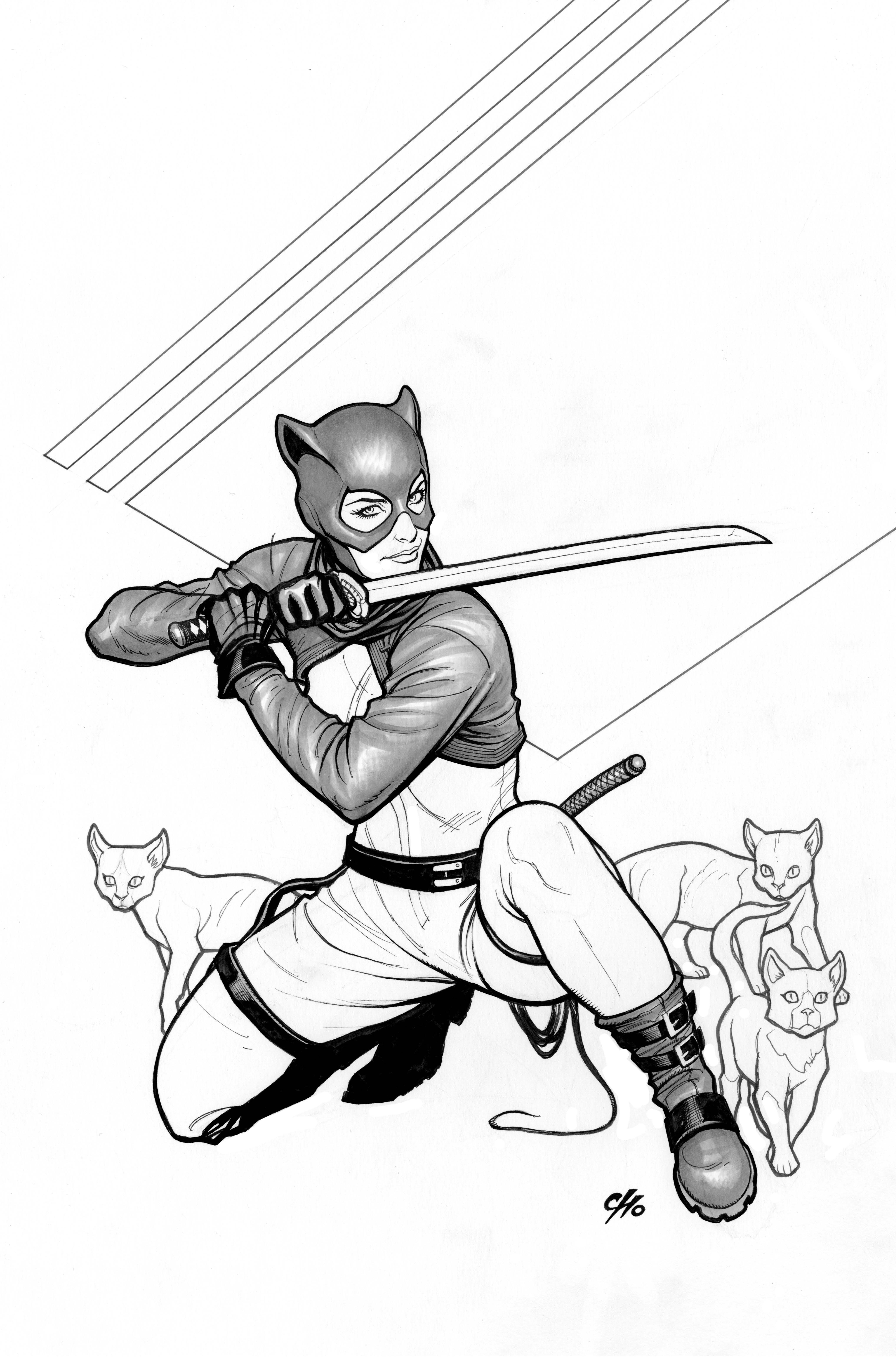 Catwoman 55 AAPI Heritage Month Variant (Cho) (WIP)