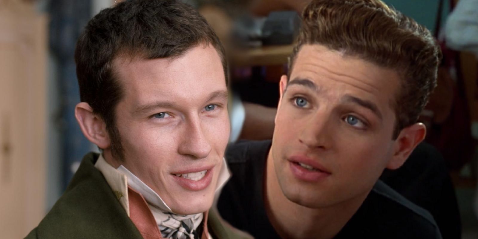 Callum Turner as Frank Churchill in Emma and Justin Walker as Christian in Clueless