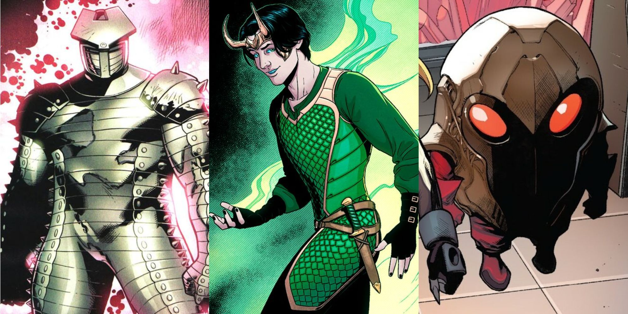 The Destroyer, Loki, and Nanny in Marvel Comics