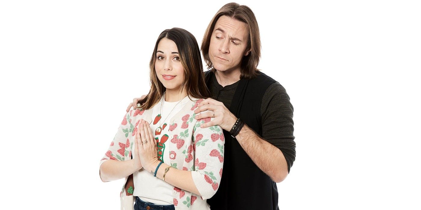 Matthew Mercer and Laura Bailey speak onstage at the Critical Role  News Photo - Getty Images