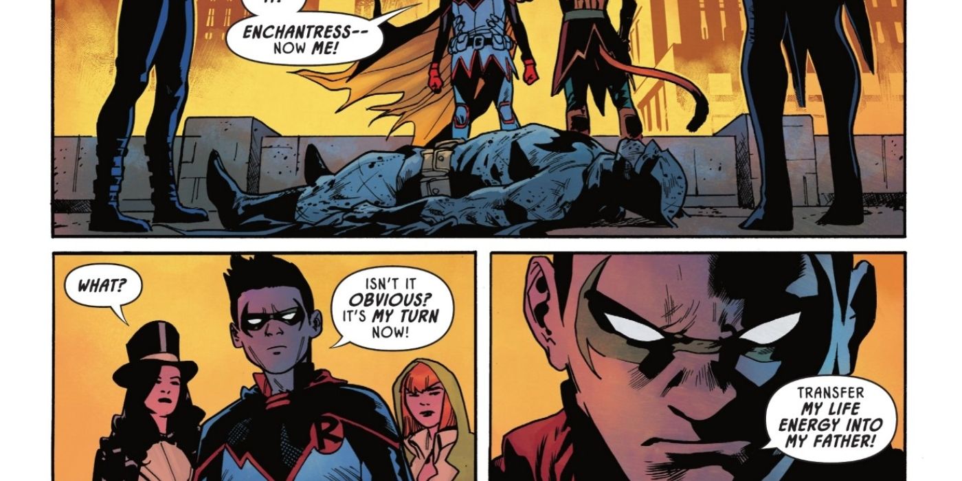 Damian Wayne quer se sacrificar