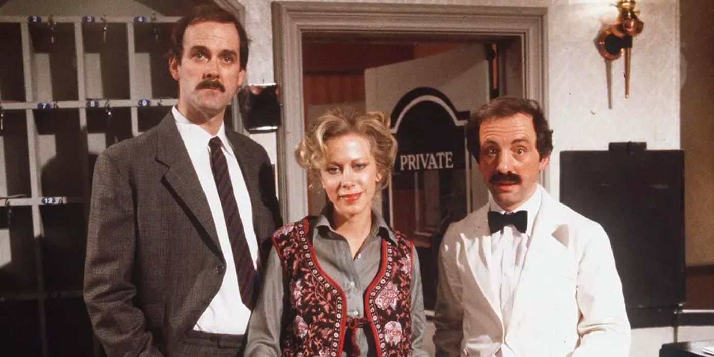 Fawlty Towers: John Cleese and the cast.