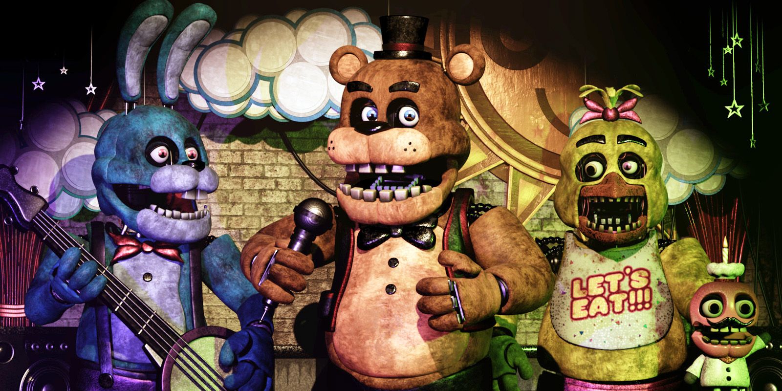 THE FNAF MOVIE ANIMATRONICS