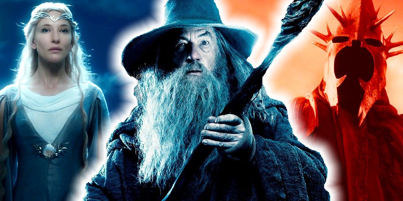Galadriel, Gandalf and the Witch-king