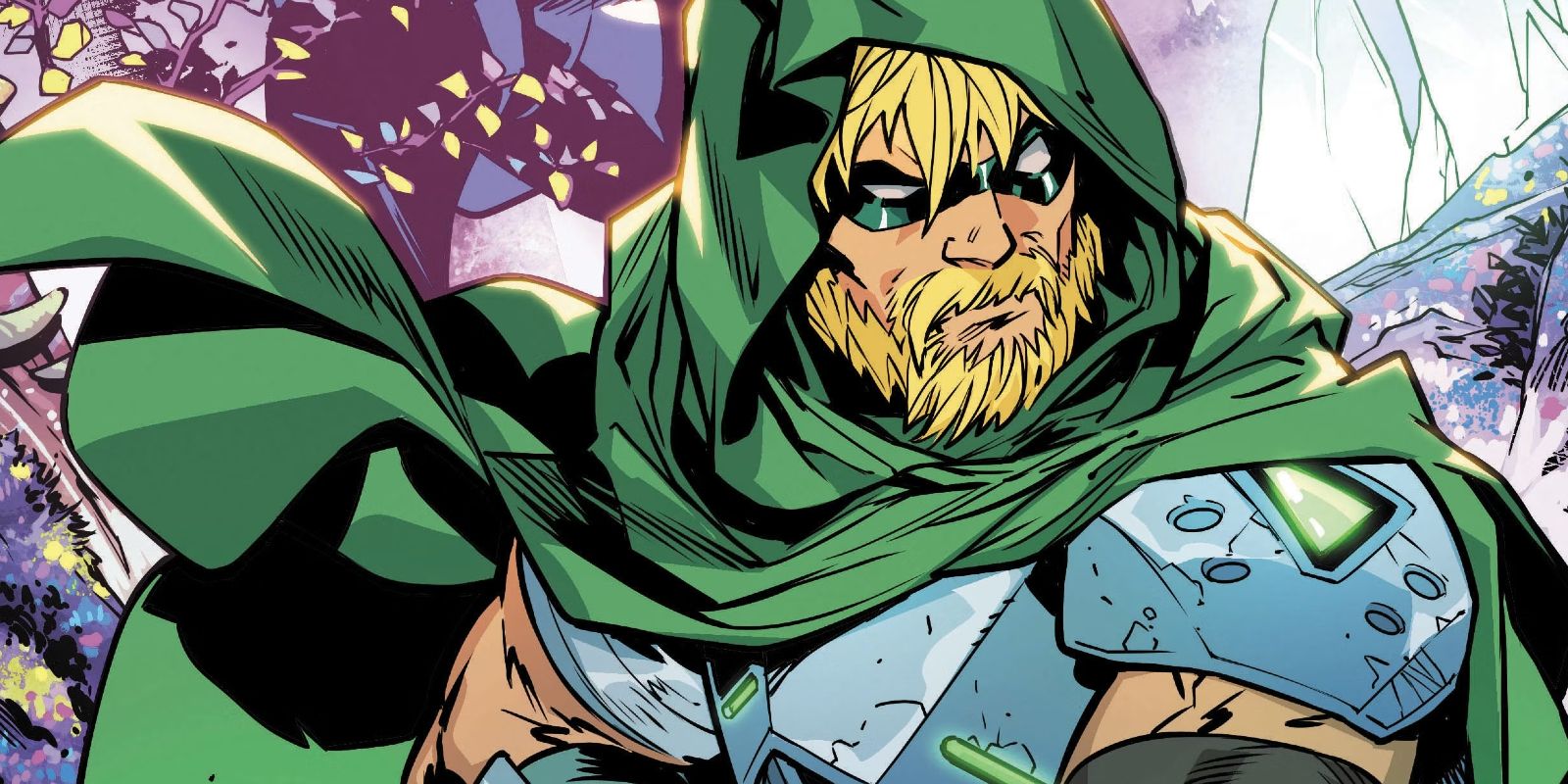 Green Arrow wears a new, armored costume in DC Comics