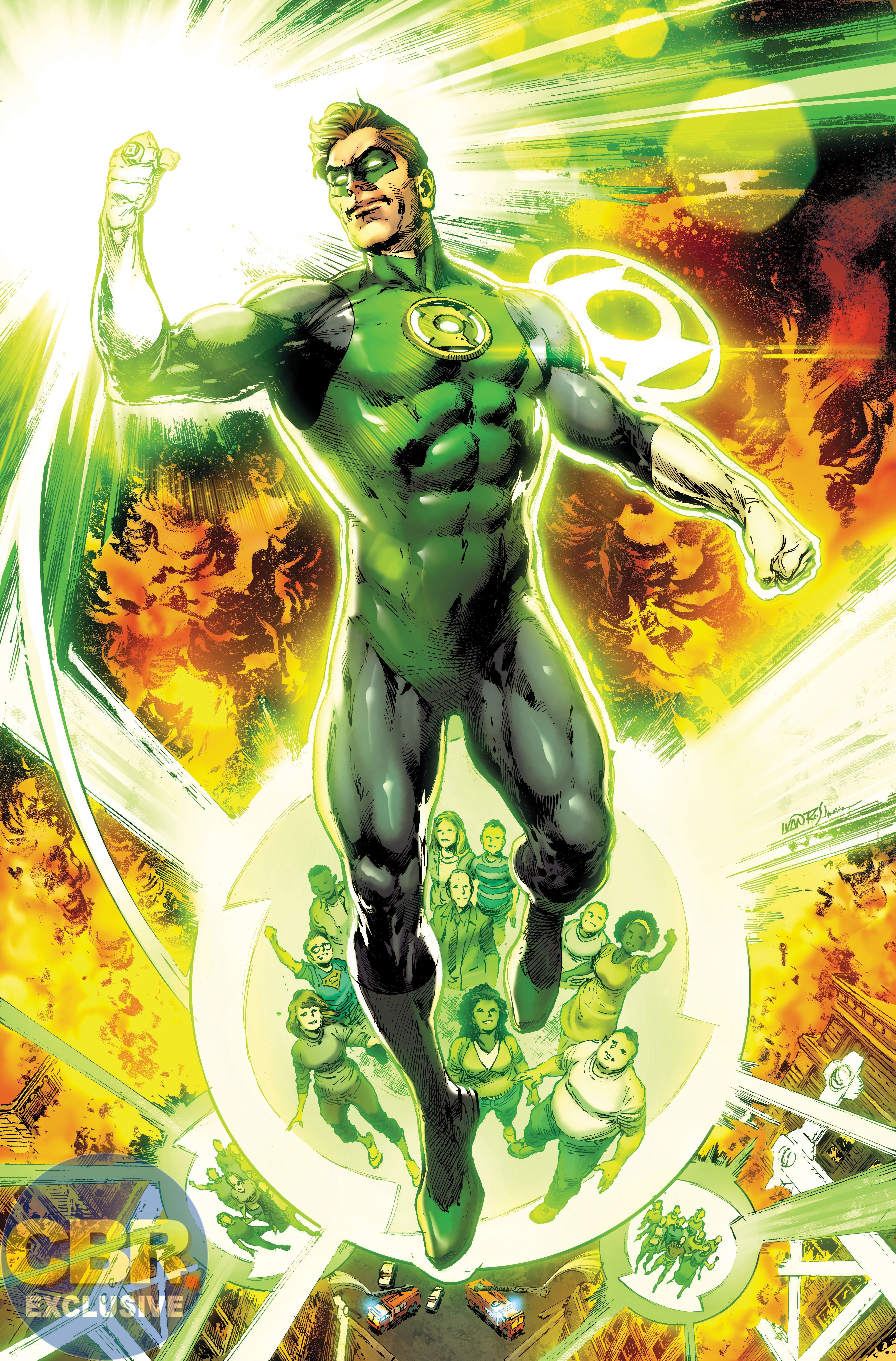 Green Lantern 01 - ivan reis open order variant-1
