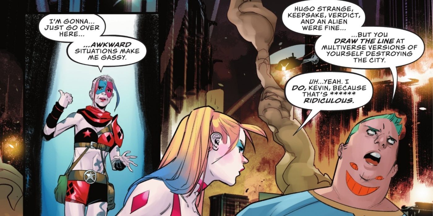 Harley Doesn't Want to Fight Her Alternate Selves