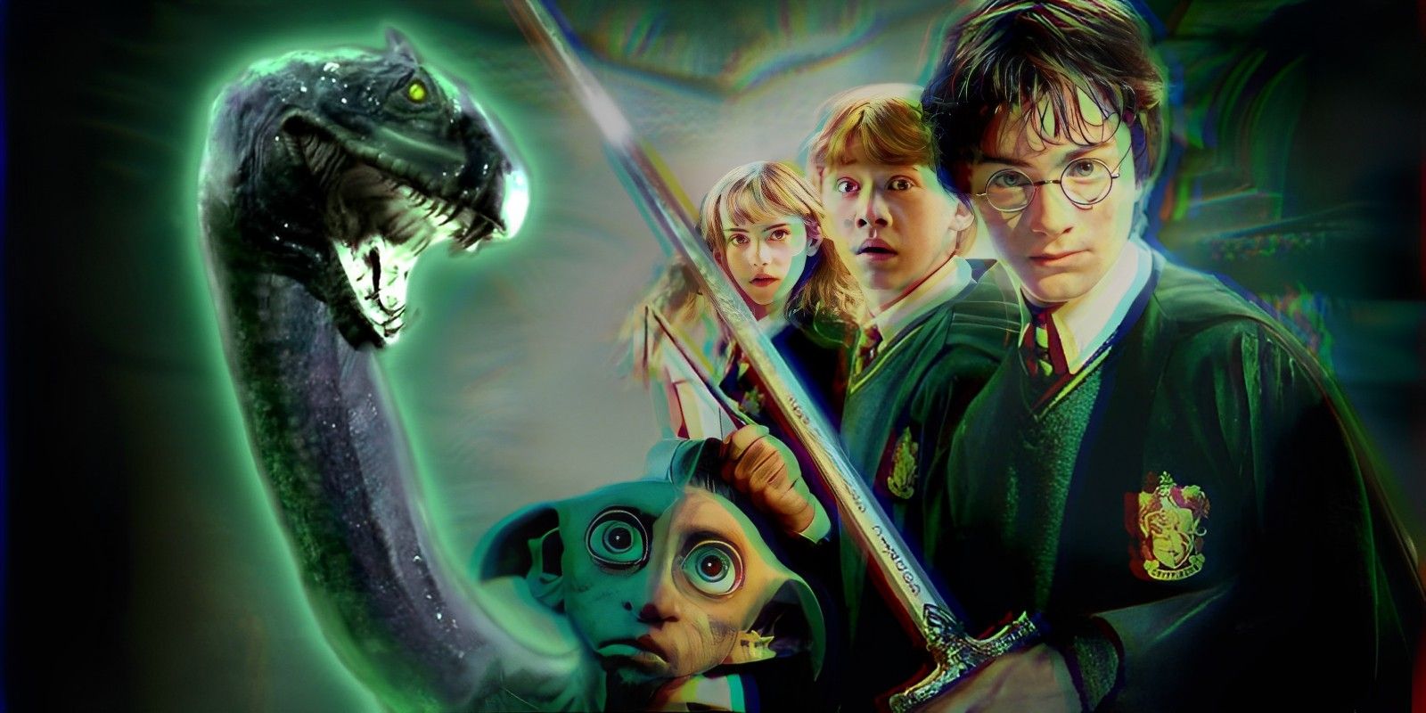 harry potter and the chamber of secrets movie basilisk