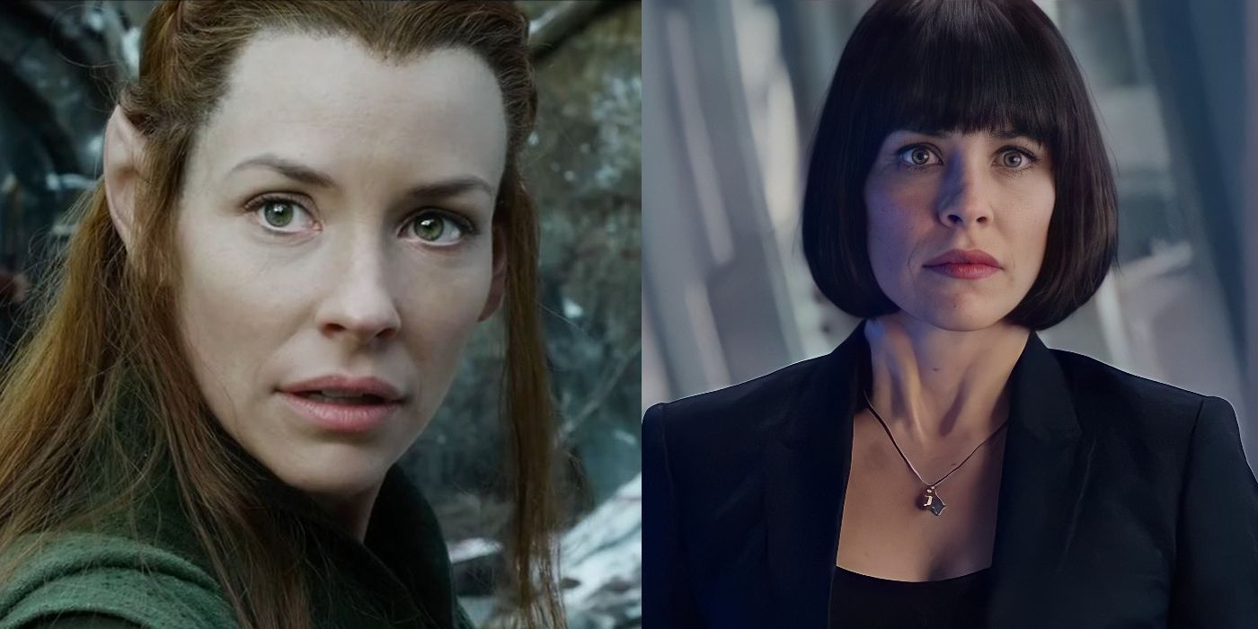 The Hobbit's Tauriel poses nect to Ant-Man's Hope Van Dyne