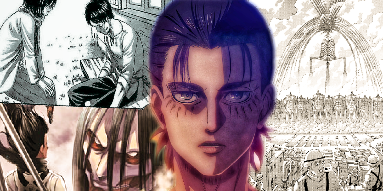 Attack On titan manga anime comparison final season