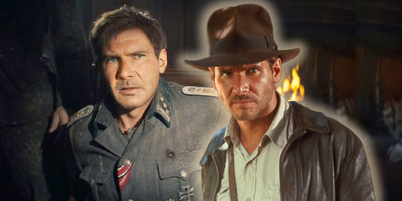 Harrison Ford as Indiana Jones, De-aged Dial of Destiny