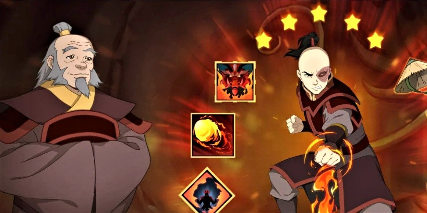 Iroh, Zuko, and summon rewards from Avatar Generations