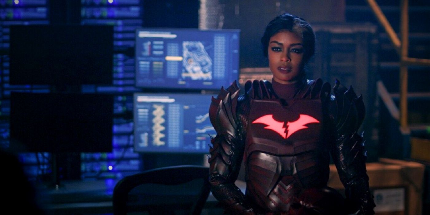 Javicia Leslie aparece como Red Death na série Arrowverse The Flash