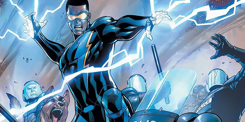 Jefferson Pierce fights the police in Black Lightning: Cold Dead Hands