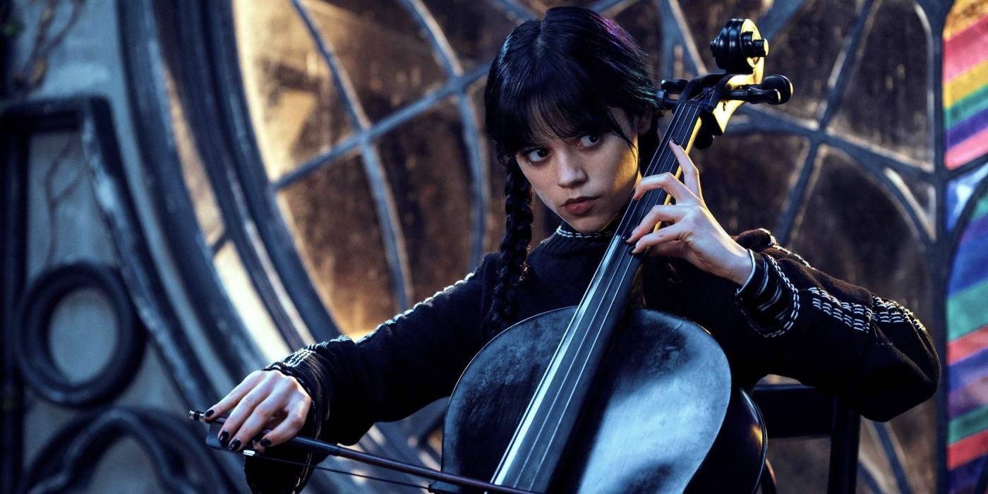 Figurine Funko Pop! Wednesday Avec Violoncelle - Série TV Netflix 'Mercredi', Édition Exclusive