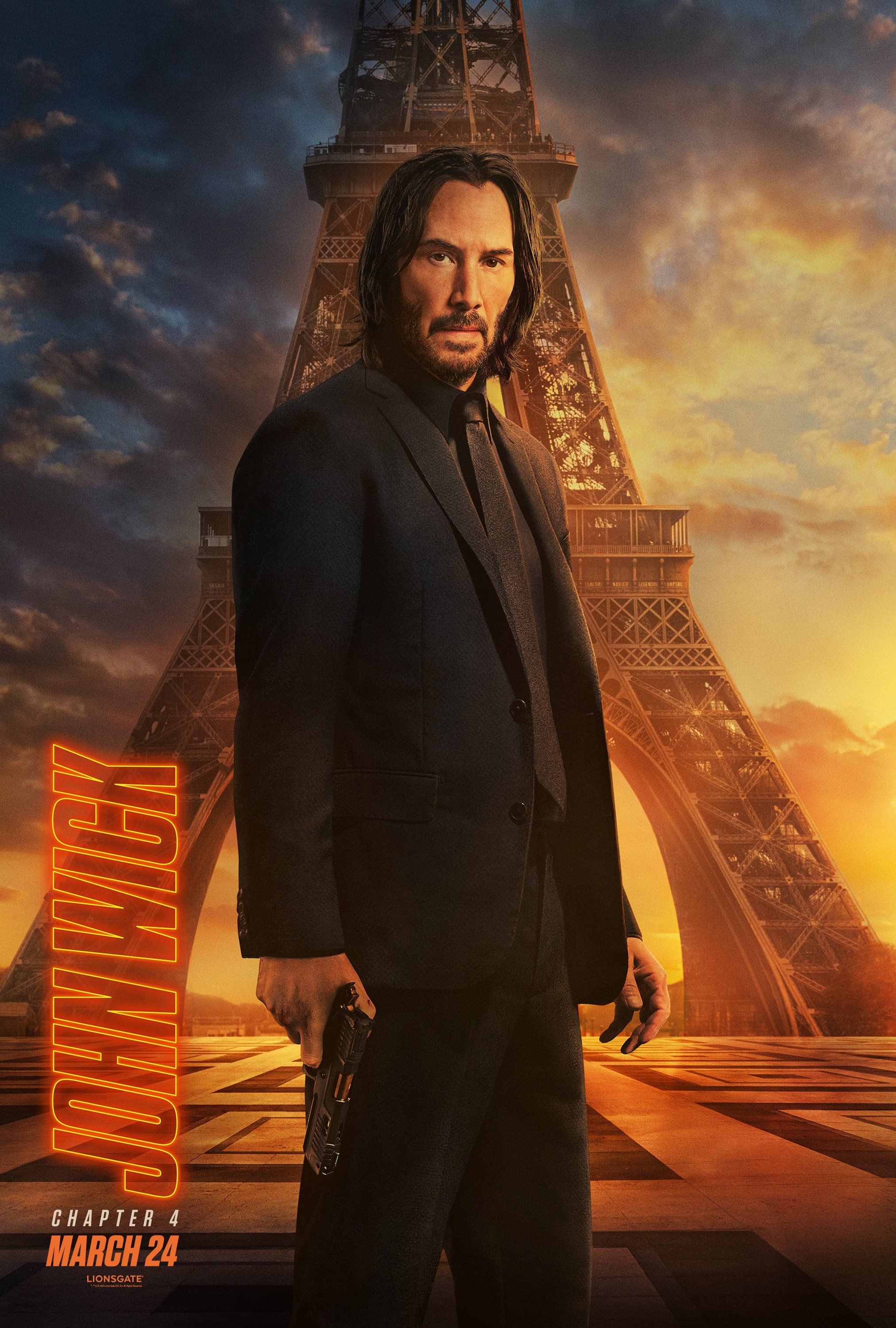 Pôster de John Wick: Capítulo 4 Paris