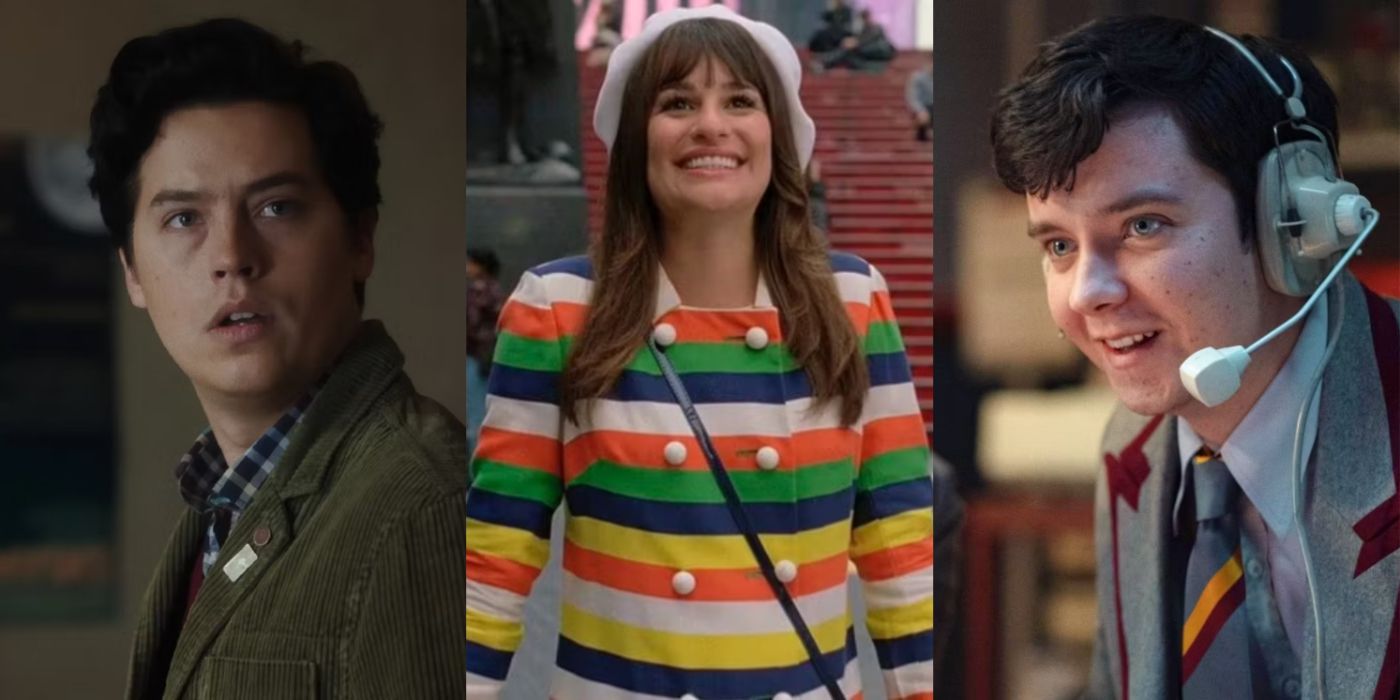 Jughead in Riverdale, Rachel Berry in Glee, and Otis in Sex Education