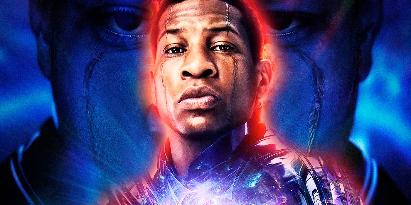 Jonathan Majors looking ominous as Kang in Ant-Man and the Wasp: Quantumania.