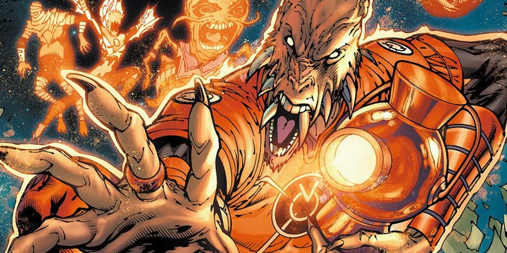 Larfleeze convoca seu tesouro na DC Comics