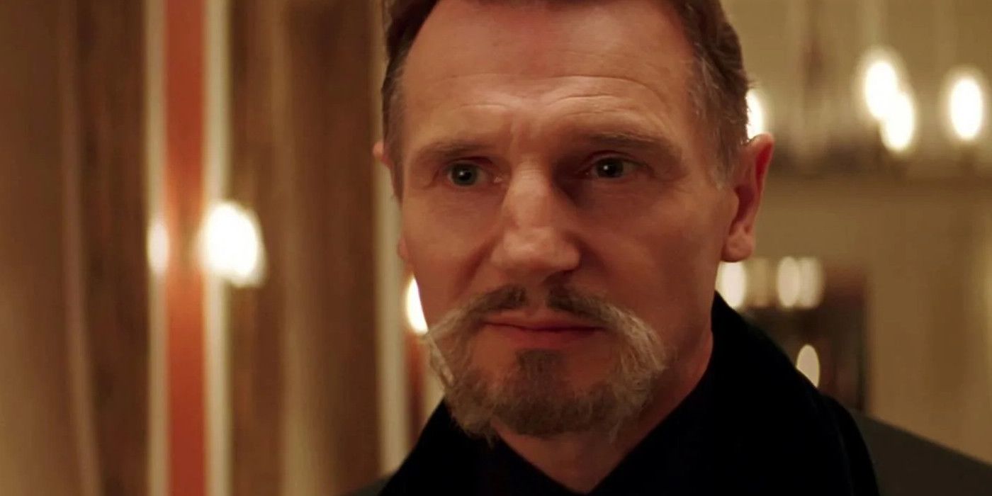 Liam Neeson como Ra's al Ghul em Batman Begins