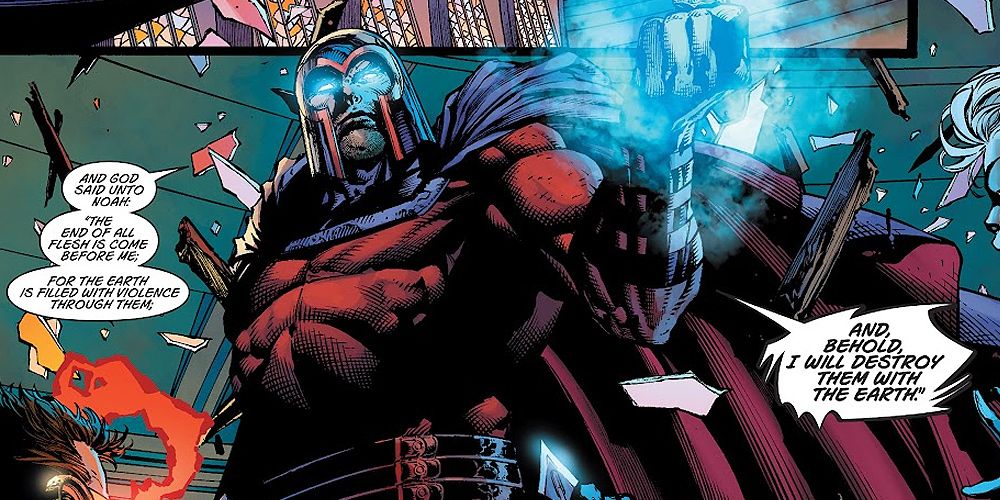 Magneto fights the X-Men in Ultimatum