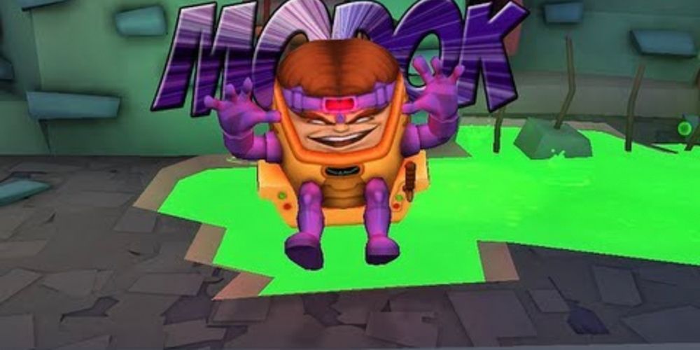 MODOK dramatically appears in Marvel Super Hero Squad Online